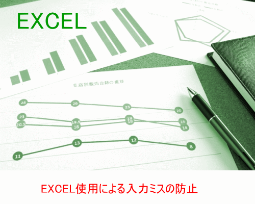 EXCEL使用による入力ミスの削減